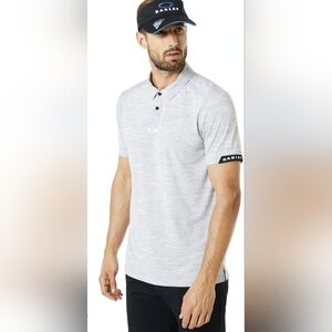 Oakley Men's Gradient Gravity 2.0 Golf Polo Shirt Medium HT Size M